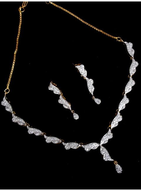 CZ Necklace Set